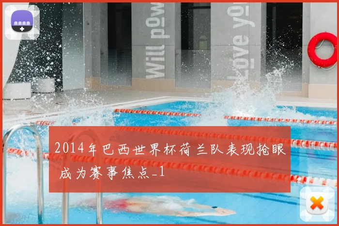2014年巴西世界杯荷兰队表现抢眼 成为赛事焦点_1